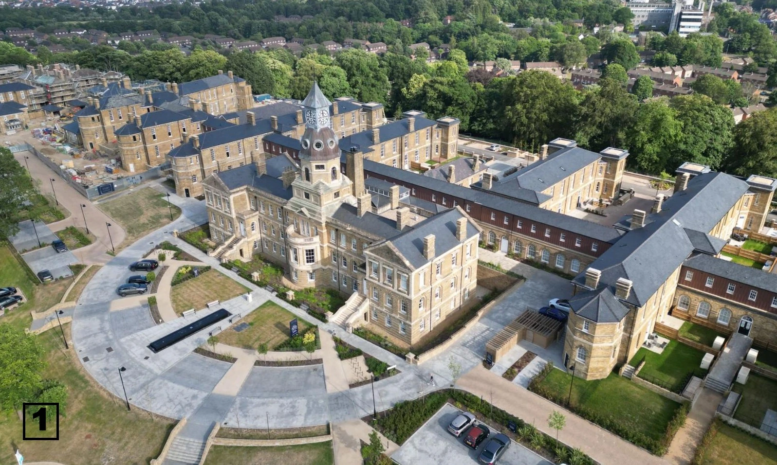 Cambridge Military Hospital, project photograph