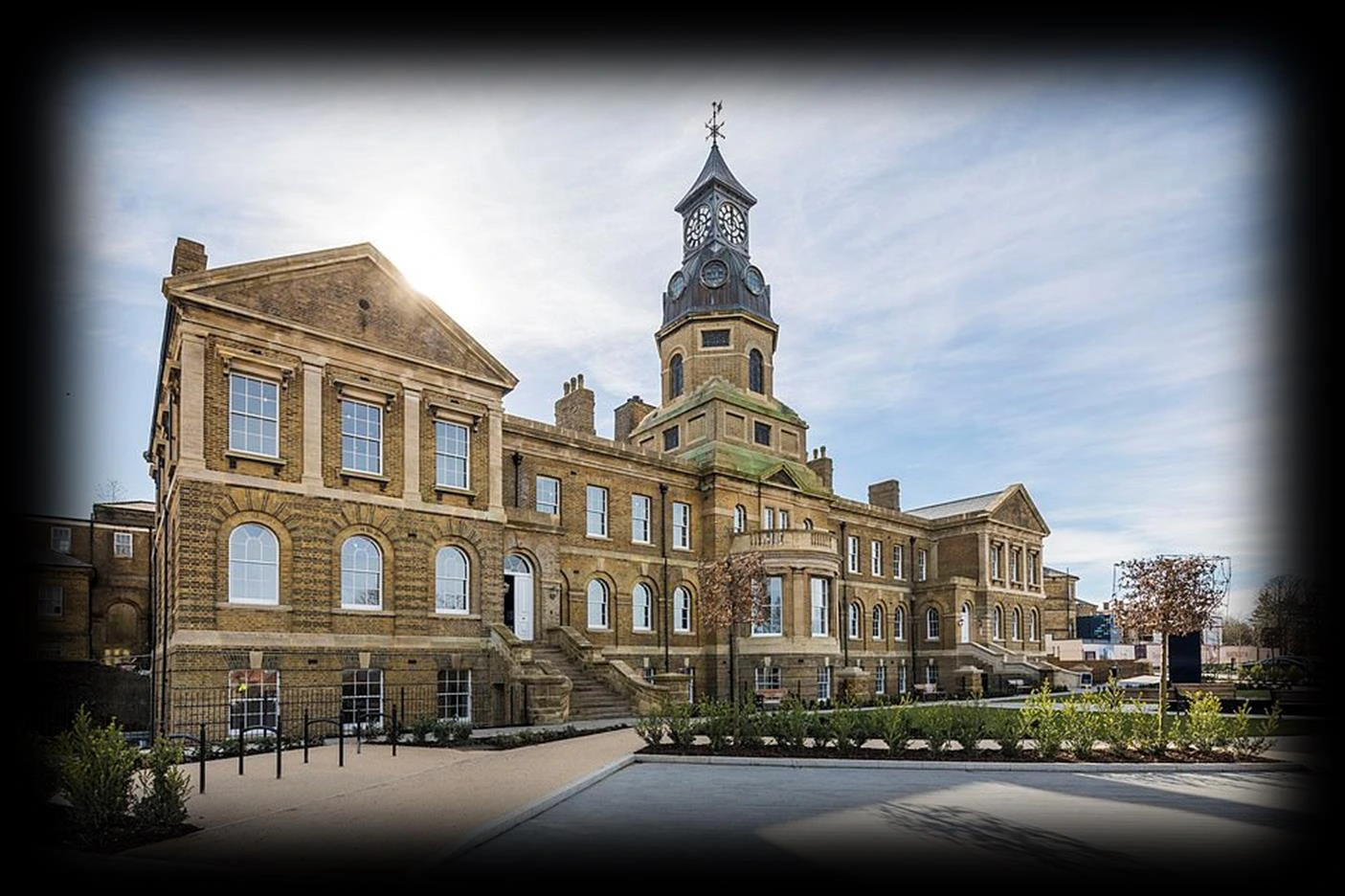 Cambridge Military Hospital building, from the Aldershot presentation