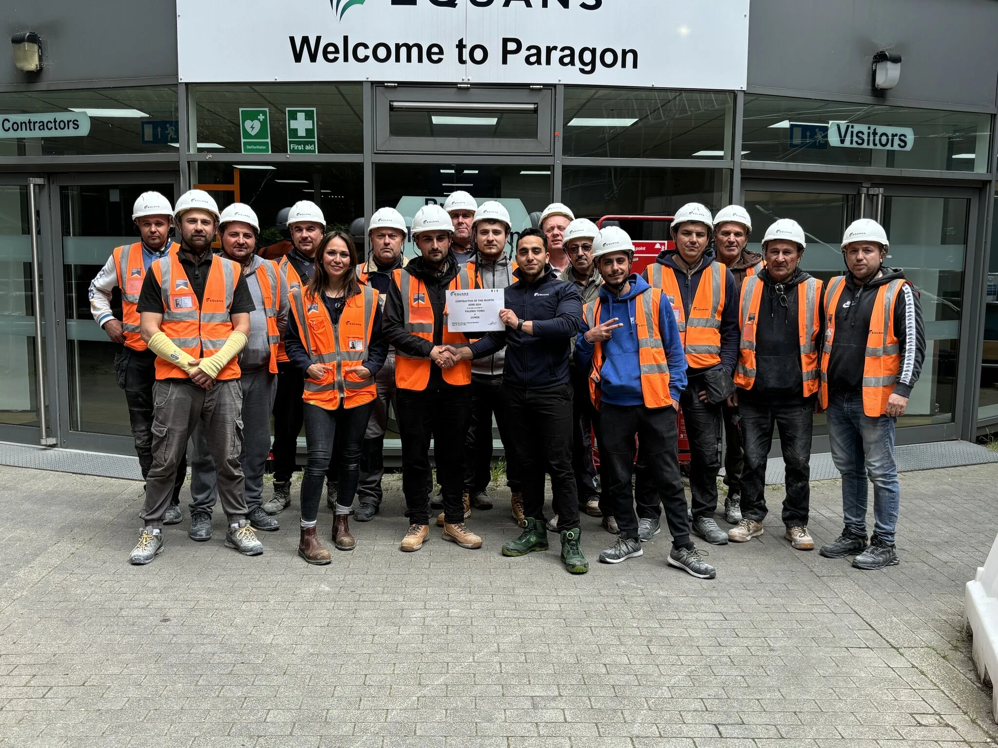 Paragon Estate project team